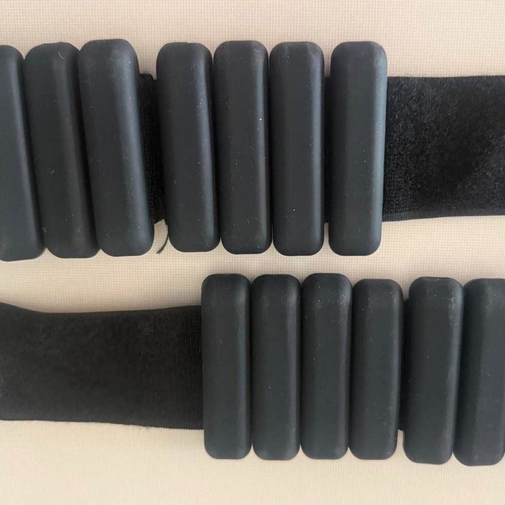 Good Condition Bala Charcoal Adjustable Weights for wrists/ankles 2 lbs each